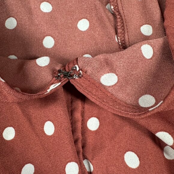 Long Sleeve Polka Dot Body Suit - Picture 2 of 11